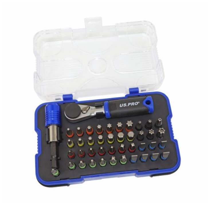 43pc Bit Set With Hex Bit Ratchet 1361 - Image 4