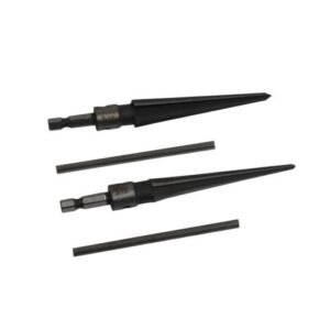 US PRO 2PC TAPERED REAMER SET FOR HAND & POWER TOOL 3-16MM 2946