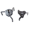 US PRO 2pc 3/8" DR Self Adjusting Oil Filter Wrench Set 3097