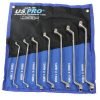 US PRO 7pc Double Offset Ring Spanner Set 6-19mm 75DEG 3528