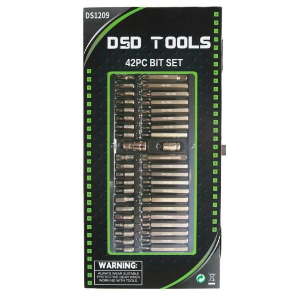 DSD TOOLS 42pc Bit Set DS1209 - Image 5