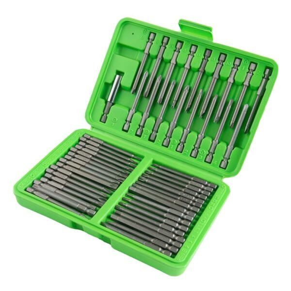 DSD TOOLS 50pc Extra Long Security Bit Set DS1214 - Image 2