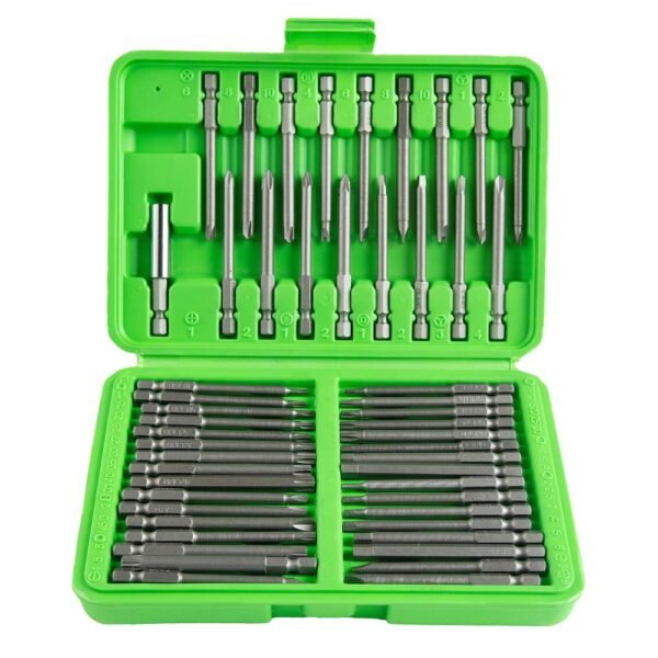 DSD TOOLS 50pc Extra Long Security Bit Set DS1214