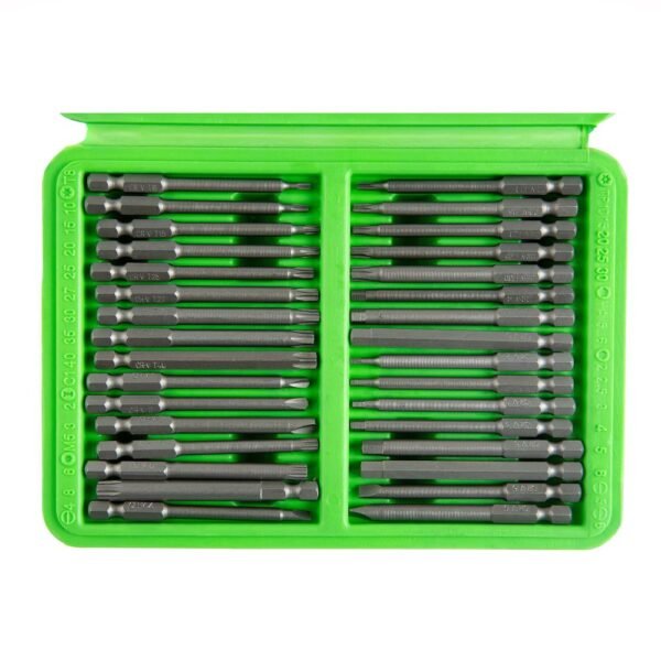 DSD TOOLS 50pc Extra Long Security Bit Set DS1214 - Image 5