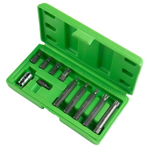 DSD TOOLS 11pc 3/8" DR Spline Bit Set DS1215 - Image 2