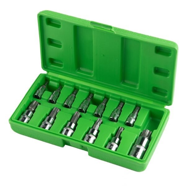 DSD TOOLS 13pc Tamper Proof Star Bit Socket Set DS1230 - Image 2