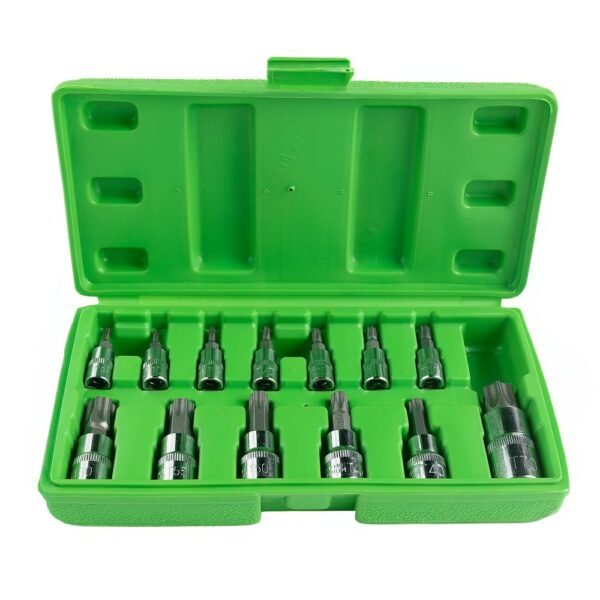 DSD TOOLS 13pc Tamper Proof Star Bit Socket Set DS1230