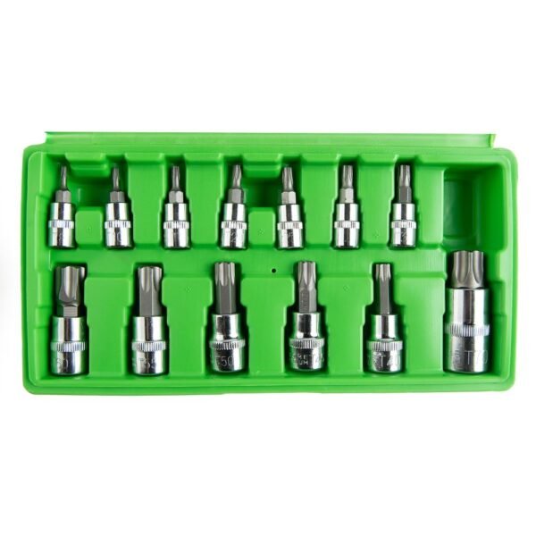 DSD TOOLS 13pc Tamper Proof Star Bit Socket Set DS1230 - Image 3