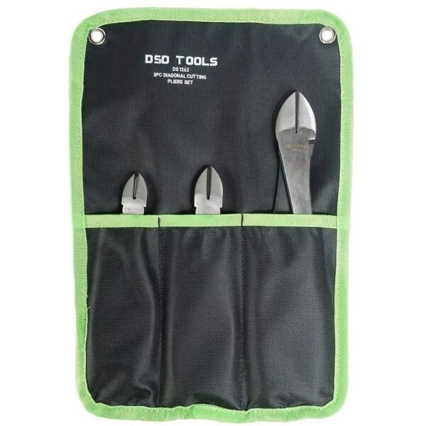 DSD TOOLS 3pc Diagonal Cutting Pliers Set DS1262 - Image 3