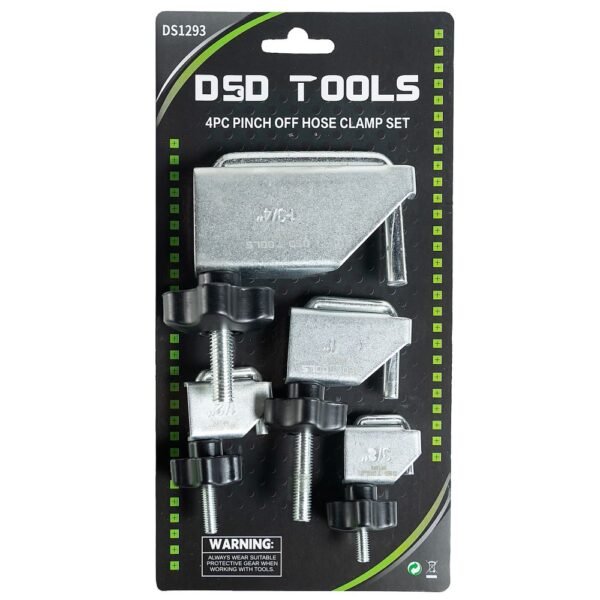 DSD TOOLS 4pc Pinch Off Hose Clamp Set DS1293 - Image 2