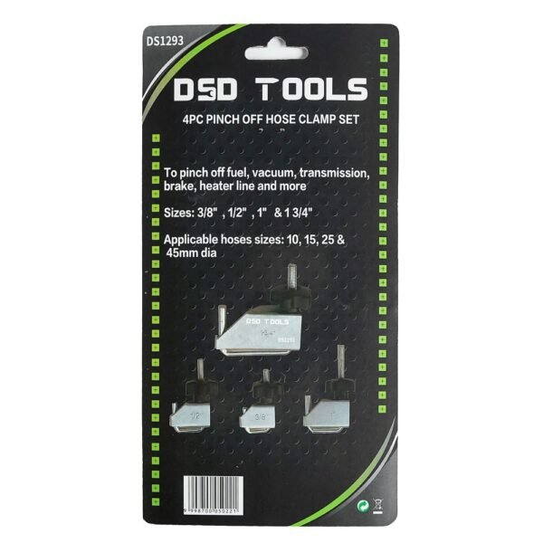 DSD TOOLS 4pc Pinch Off Hose Clamp Set DS1293 - Image 3