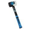 US PRO 32Oz White / Black Rubber Mallet With Fibreglass Handle 4520