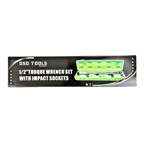 DSD TOOLS 1/2" Torque Wrench Set With Impact Sockets DS1006 - Image 4