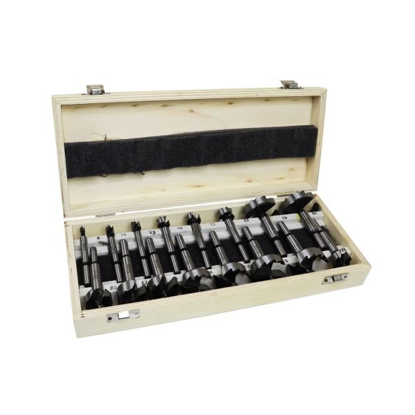 US PRO 16pc Forstner Hinge Hole Boring Wood Drill Bit Set 2484 | DSD TOOLS