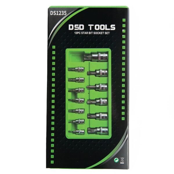 DSD TOOLS 13pc Star Bit Socket Set DS1235 - Image 5