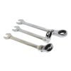 US PRO 20pc Metric Flex Gear Ratchet Combination Wrench Set 3985 - Image 2