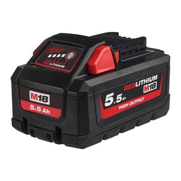 Milwaukee M18 High Output 5.5 AH Battery M18HB5.5