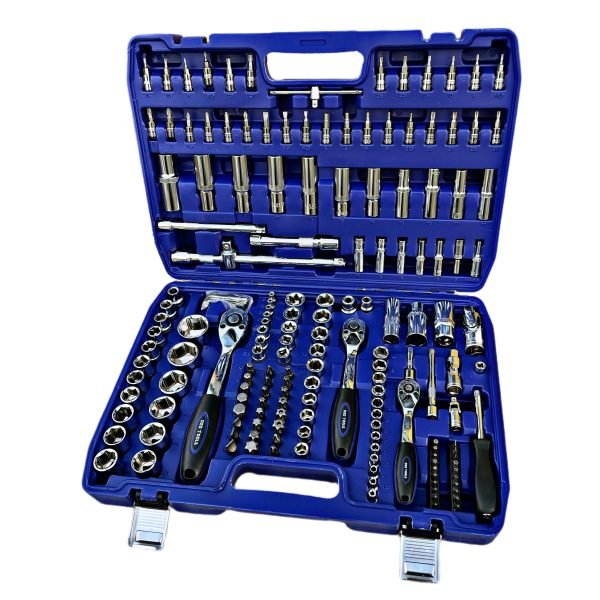 DSD TOOLS 172pc 1/4" 3/8" 1/2" DR Metric Super Lock Socket Set