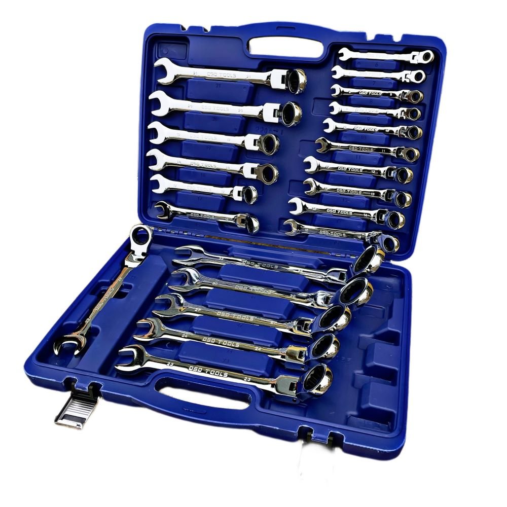 Dsd Tools 22pc Metric Flexi Gear Ratchet Combination Wrench Set Dsd Tools