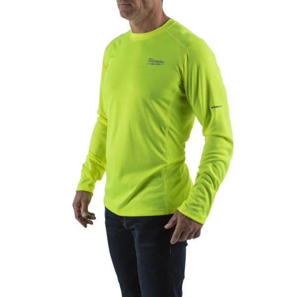 Milwaukee Workskin Warm Weather Long Sleeve Performance Shirt Yellow - Image 3