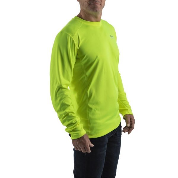 Milwaukee Workskin Warm Weather Long Sleeve Performance Shirt Yellow - Image 4