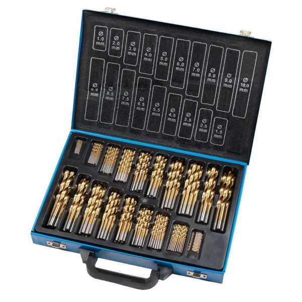 DSD TOOLS 170pc H.S.S Drill Bits 1 to 10mm DS1007 - Image 2