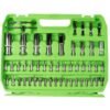 DSD TOOLS 108pc 1/4" & 1/2" Dr Metric Sockets, Ratchets & Bits DS1033 - Image 3