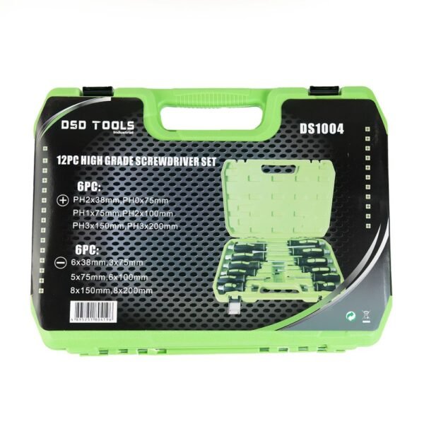 DSD TOOLS 12pc High Grade Screwdriver Set DS1004 - Image 5