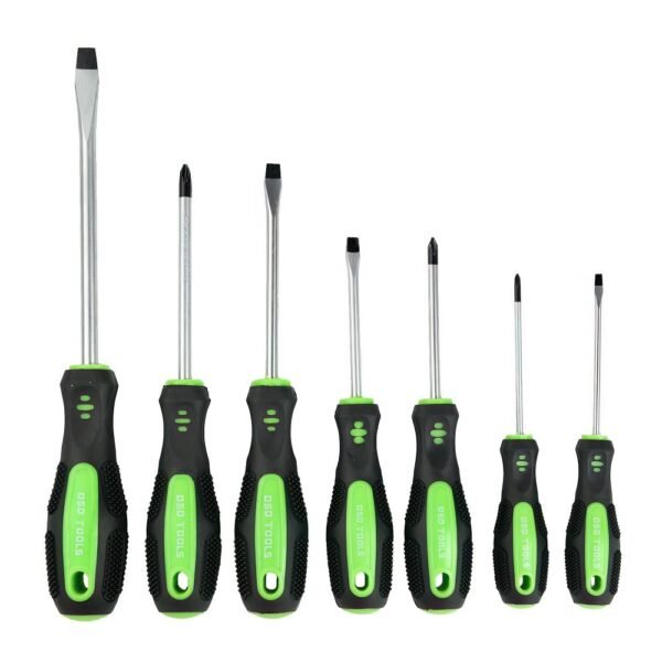 DSD TOOLS 7pc Cushioned ScrewDriver Set Slotted & Philips DS1054
