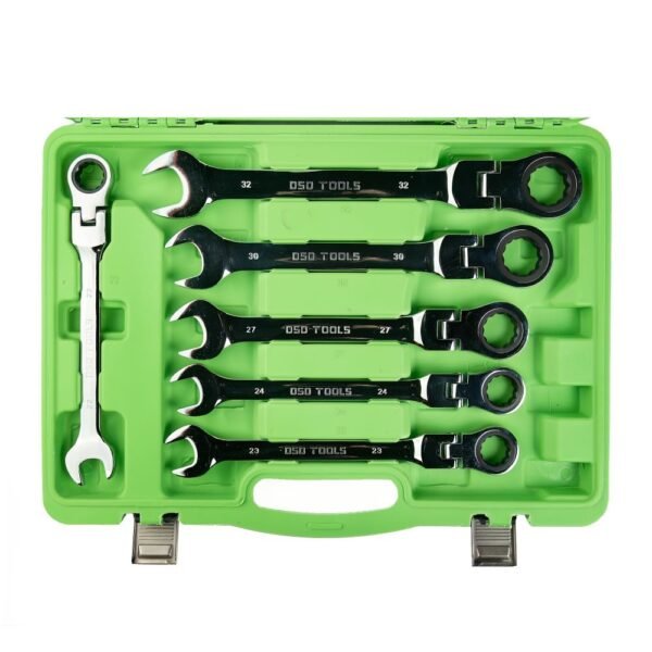 DSD TOOLS 22pc Metric Flexi Gear Ratchet Combination Wrench Set DS1060 - Image 5