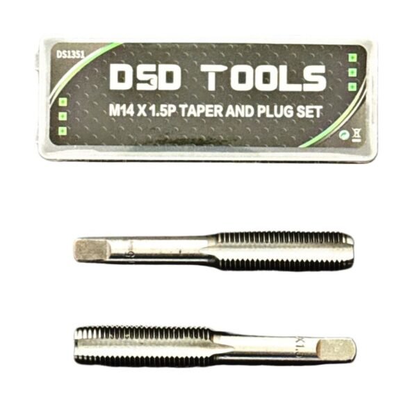 DSD TOOLS M14 x 1.5P Taper & Plug Set DS1351
