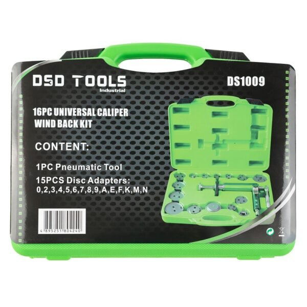 DSD TOOLS 16pc Universal Caliper Wind Back Kit DS1009 - Image 4