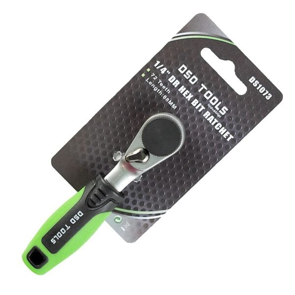 DSD TOOLS 1/4" DR Hex Bit Ratchet DS1073 - Image 3