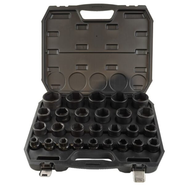 DSD TOOLS 27pc 3/4" DR 6PT  Impact Socket Set DS1104