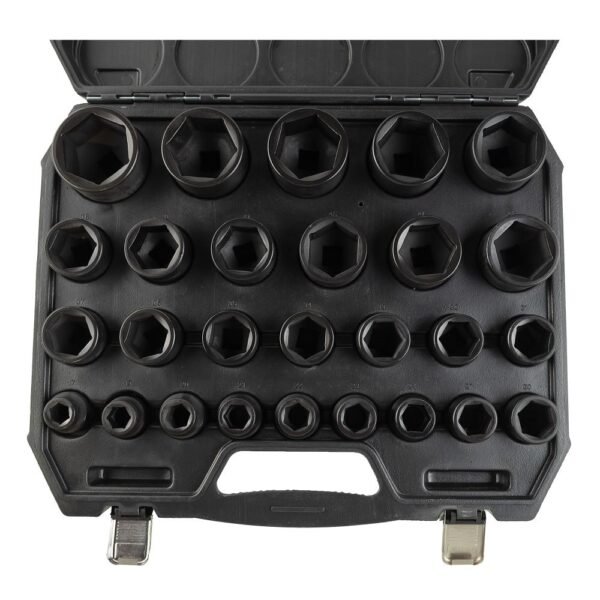 DSD TOOLS 27pc 3/4" DR 6PT  Impact Socket Set DS1104 - Image 3