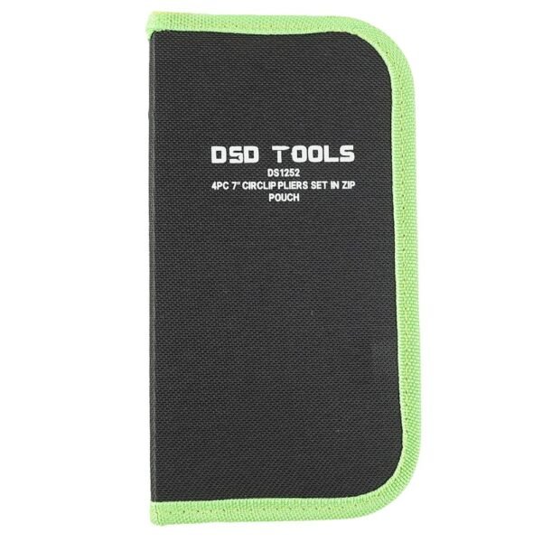 DSD TOOLS 4pc 7" Circlip Pliers Set In Zip Pouch DS1252 - Image 3