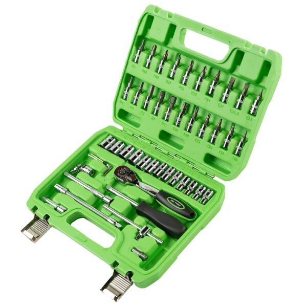 DSD TOOLS 46 Piece 1/4" DR Metric Socket & Bit Set DS1036 - Image 2