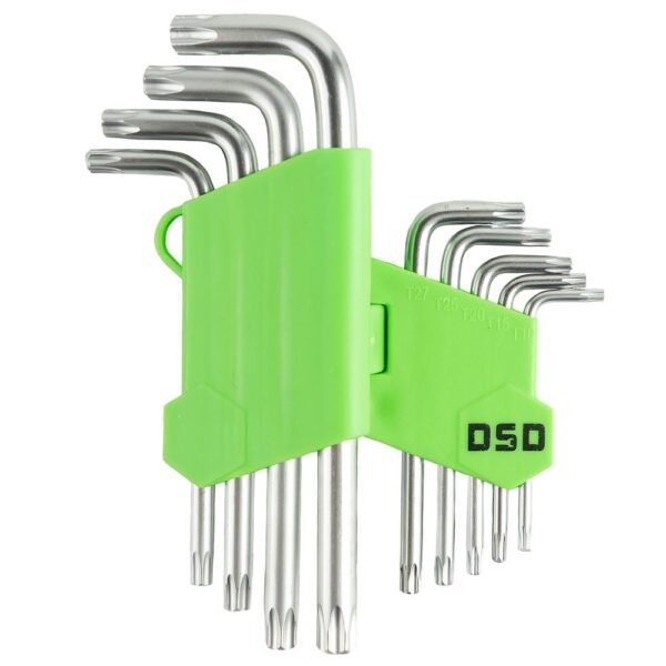 DSD TOOLS 9pc Short Star Key Set DS1042 - Image 2