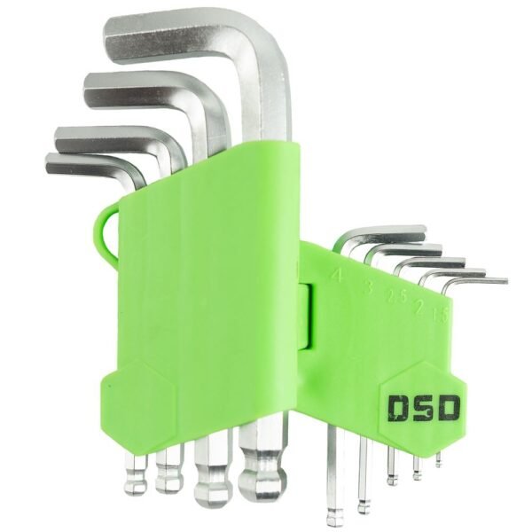 DSD TOOLS 9pc Short Ball Hex Key Set DS1043 - Image 2
