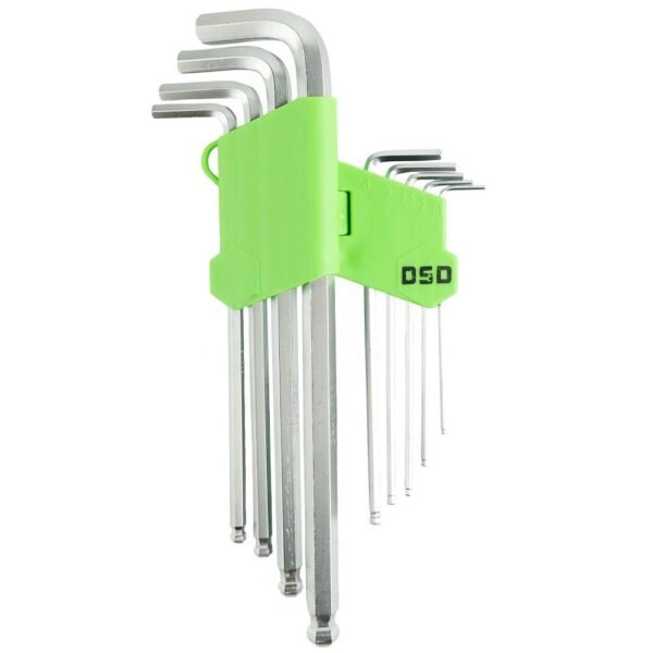 DSD TOOLS 9pc Extra Long Ball Hex Key Set DS1044 - Image 2