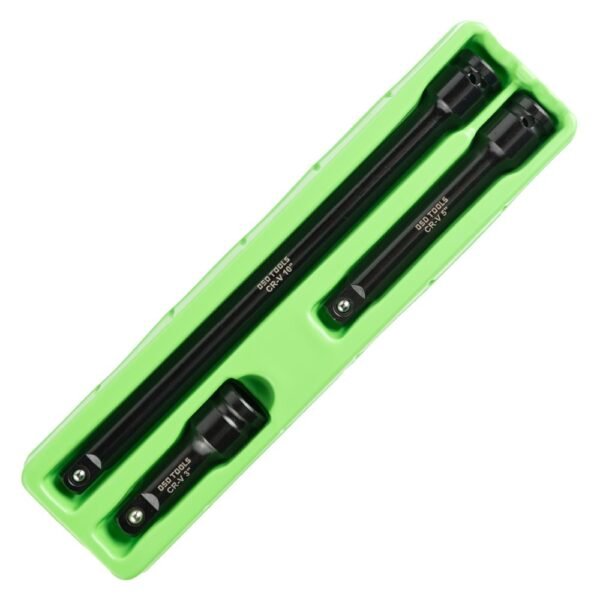 DSD TOOLS 3pc 1/2" DR Impact Extension Bar Set DS1116