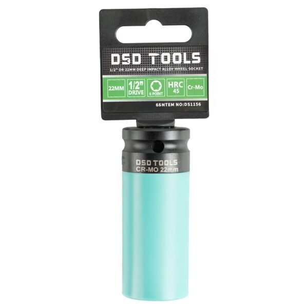 DSD TOOLS 1/2" DR 22mm Deep Impact Alloy Wheel Sockets DS1156