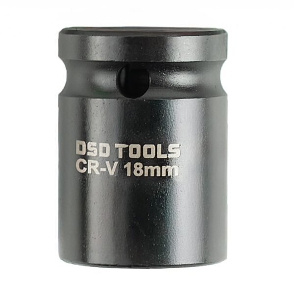DSD TOOLS 1/2" DR 18mm 6PT Impact Socket Euro Style DS1157 - Image 2
