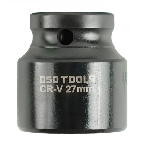 DSD TOOLS 1/2" DR 27mm 6PT Impact Socket Euro Style DS1160 - Image 2