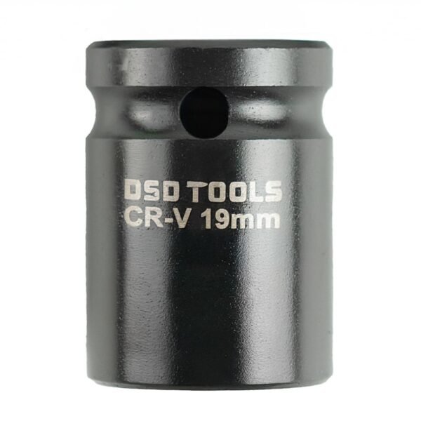 DSD TOOLS 1/2" DR 19mm 6PT Impact Socket Euro Style DS1162 - Image 2