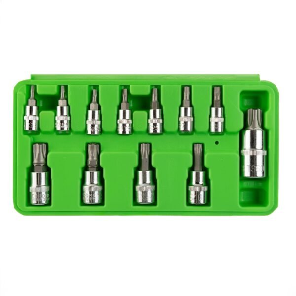 DSD TOOLS 12pc Tamper Star Plus Bit Sockets Set DS1236 - Image 3