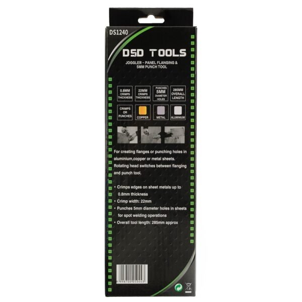 DSD TOOLS Joggler - Panel Flanging / 5mm Punch Tool DS1240 - Image 4