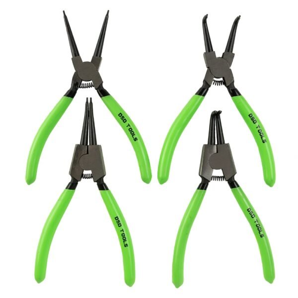 DSD TOOLS 4pc 7 Circlip Pliers Set DS1275