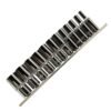 DSD TOOLS 12pc 3/8 DR 6PT Deep Sae Sockets On Rail DS1305