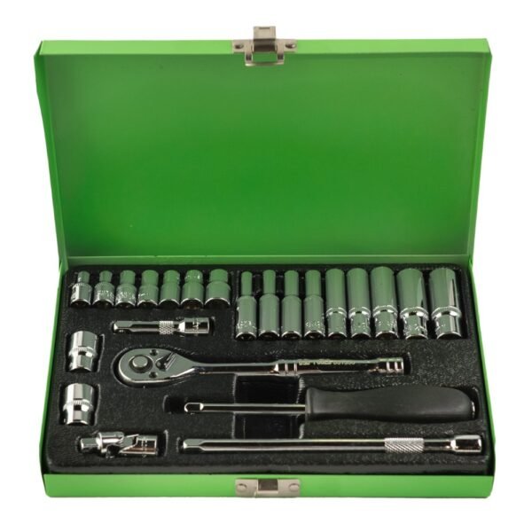 DSD TOOLS 24pc 1/4 DR Metric Socket Set DS1336